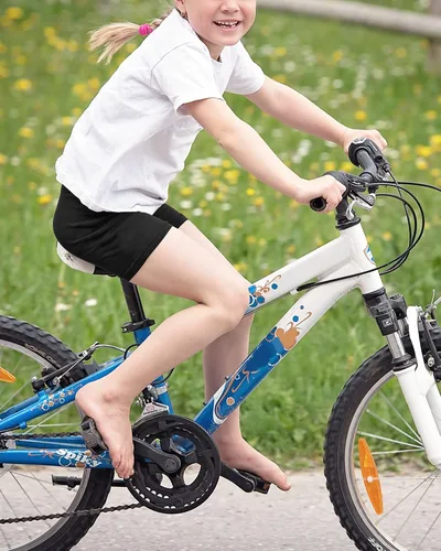 Vista 6 de Auranso Pantalones cortos de ciclismo para niñas, transpirables y de seguridad, pantalones cortos de ciclismo debajo del vestido