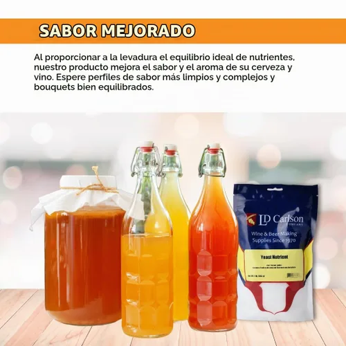 Vista 5 de Fermax nutriente de levadura, 1 libra