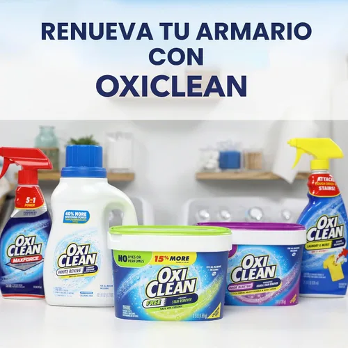 Vista 10 de OxiClean Free - Polvo Quitamanchas Versátil, 3 lb
