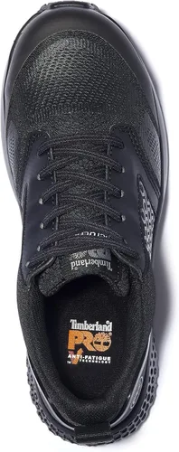 Vista 2 de Timberland PRO - Botas de trabajo para mujer, color negro y gris
