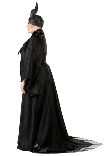 Vista 3 de Disfraz Premium de Maléfica de Disney Live Action Talla Plus Multicolor