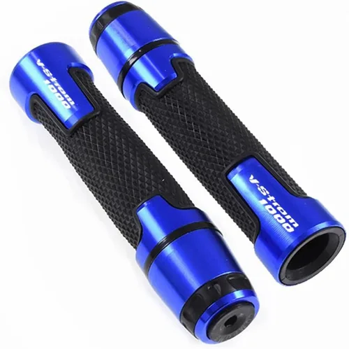 Vista 7 de Motorcycle Handlebar for Suzuki VStrom 1000 DL1000 V-Strom 1000XT Motorcycle 7/8" 22mm Handlebar Grips Ends Handle Caps Hand Bar Plugs Motorbike