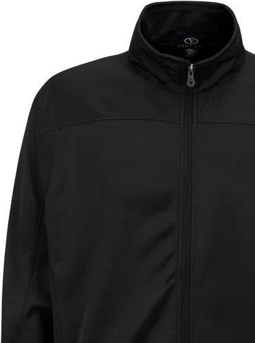 Vista 3 de Vantage Apparel Chaqueta de forro polar suave con cremallera completa para hombre