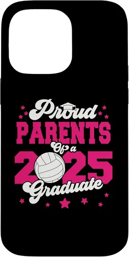 Vista 21 de iPhone 16 Parents of a 2025 Graduate Prom Graduation 25 VolleyBall Case