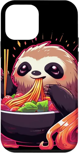 Vista 16 de Sloth Eating Ramen Japanese Noodles Soup Kawaii Case for iPhone 17