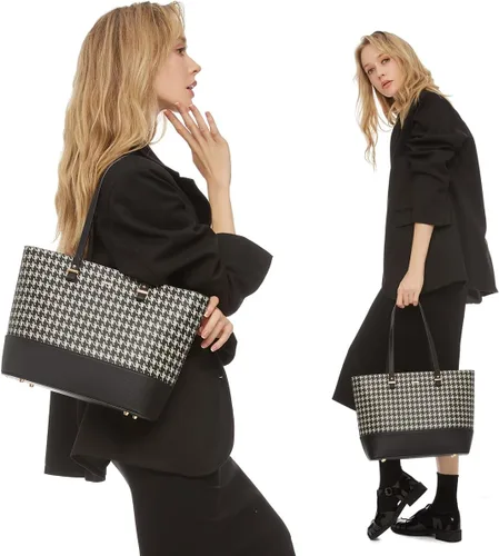 Vista 2 de Juego de 3 bolsos de mano para mujer, bolso estilo boho tipo bandolera para llevar colgado del hombro
