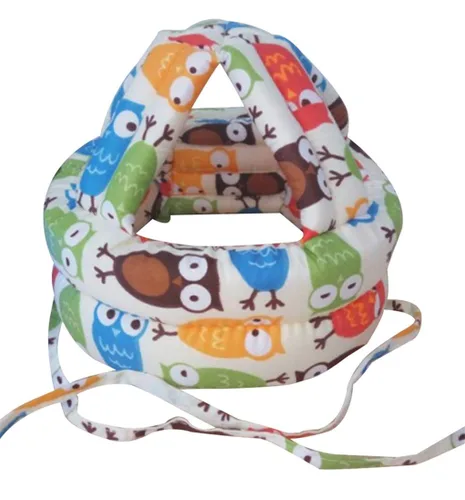 Vista 6 de Gorra protectora para bebé, tamaño ajustable, para aprender a caminar o correr, casco de seguridad suave, para niños de 6 meses a 6 años