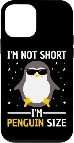 Vista 16 de I'm Not Short I'm Penguin Size Men Women Funny Penguin Lover Case for iPhone 17