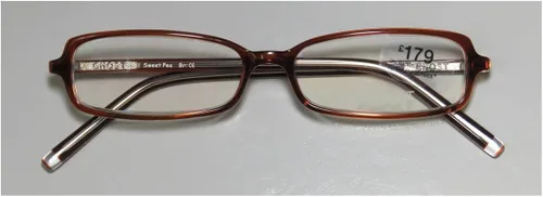 Vista 2 de Ghost Sweet Pea WomensLadies Designer Full-rim Signature Logo Light Style EyeglassesSpectacles