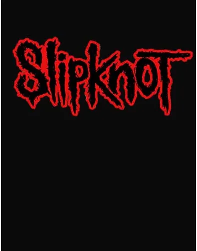 Vista 3 de Slipknot Hoodie Band Logo Official Unisex Navy Blue Pullover