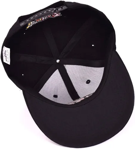 Vista 3 de Gorra de béisbol de anime de lona Snapback estilo hip-hop