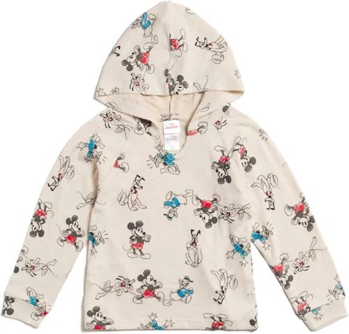 Vista 3 de Disney Mickey Mouse Pluto Donald Duck - Conjunto de sudadera con capucha y pantalones para recién nacidos a niños pequeños