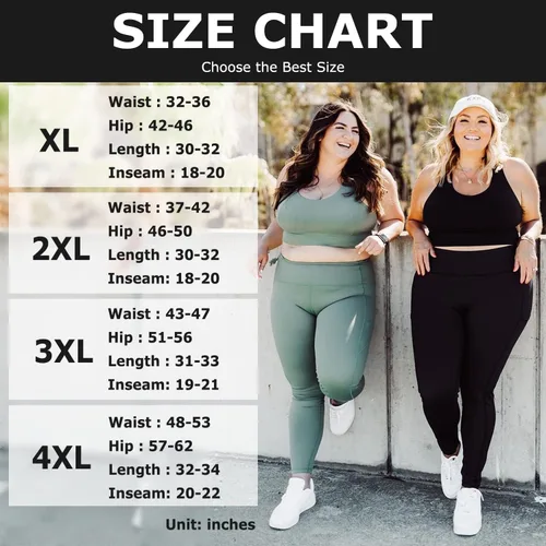 Vista 7 de NEW YOUNG Paquete de 3 leggings de talla grande con bolsillos para mujer, cintura alta, control de abdomen, pantalones de yoga para entrenamiento