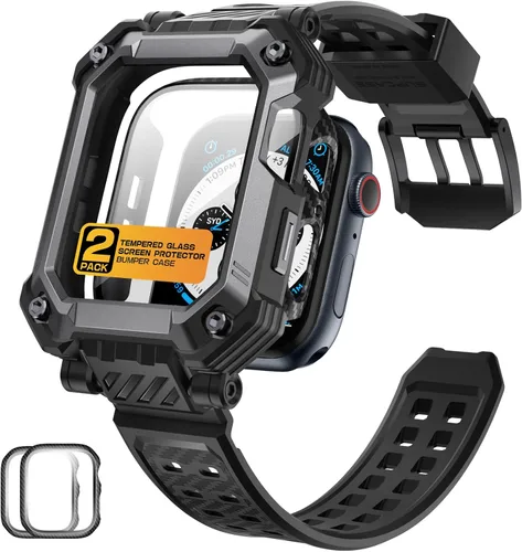 Vista 2 de SUPCASE Paquete para Apple Watch Series 8/7 [1.772 in]