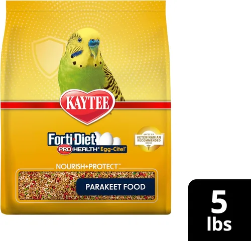 Vista 13 de Kaytee Forti-Diet Pro Health Egg-Cite Nourish+Protect para periquitos, apoya la reproducción y la muda, nutrición respaldada por la ciencia, salud