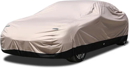 Vista 15 de Coverado - Funda impermeable para todo clima, protección completa, puerta con cremallera, forro de algodón, protección ultravioleta a prueba