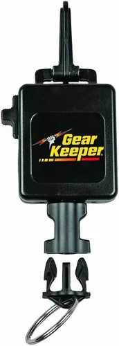 Vista 4 de Gear Keeper Luz de buceo y retractor de cámara subacuática - Correa retráctil para mantener el equipo de buceo seguro y accesible - Montaje de clip