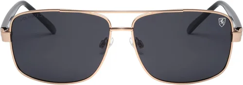 Vista 2 de Khan Breakout - Gafas de sol rectangulares ligeras polarizadas