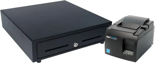 Vista 8 de Star Micronics Paquete TSP143IIILAN - Impresora térmica de recibos Ethernet (LAN) con cajón de efectivo de 4 billetes/5 monedas de 13 x 13 pulgadas