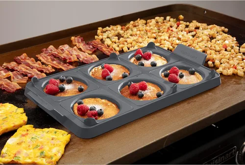 Vista 5 de Cuisinart CGR-600 Bandeja de 7 piezas para anillos de huevo