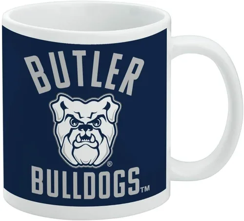 Vista 403 de Taza de cerámica con el logotipo principal de la Universidad Rider, taza de regalo novedosa para café, té y bebidas calientes, 11oz, blanca