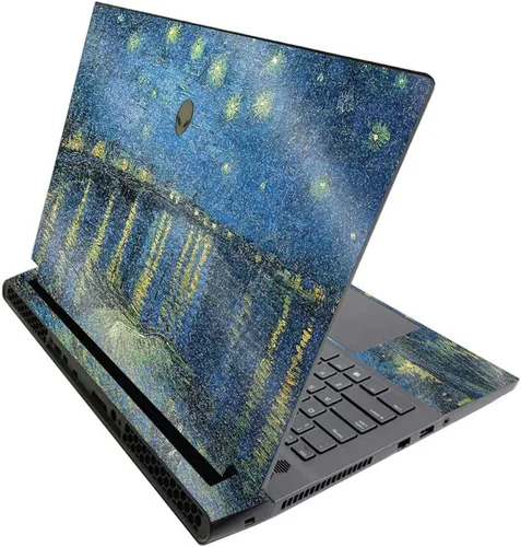 Vista 348 de MightySkins - Skin brillante con purpurina para Alienware M17 R3 (2020) y M17 R4 (2021) - Diversión de los años 90 Acabado duradero con purpurina