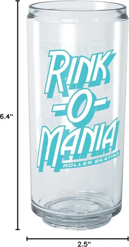 Vista 4 de Stranger Things Rink-O-Mania Outline Tritan - Taza para beber con forma de lata - Cle