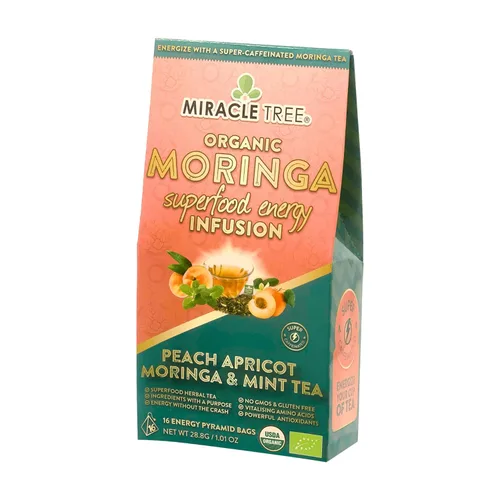 Vista 13 de Miracle Tree 's Energizing Moringa Infusion - Chai Mezcla súper cafeína Alternativa de café saludable, perfecta para concentrarse Certificado