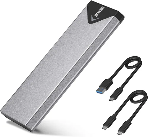 Vista 5 de Paquete de carcasa SSD+SSD externa