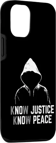 Vista 3 de Funda de regalo para iPhone 14 Know Justice Peace Black Lives Matter BLM African Pride