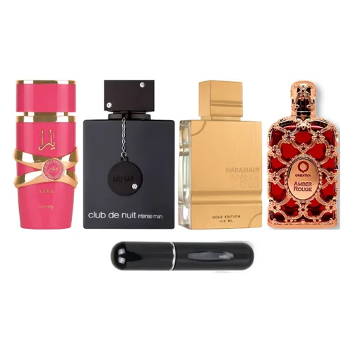 YARACANDY+CLUBNUIT+AMBEROUD+ROUGE+PERFUM de AROMA DE PRIMERA