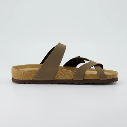 Vista 4 de CUSHIONAIRE Sandalias para mujer Luna con plantilla de corcho y +Confort