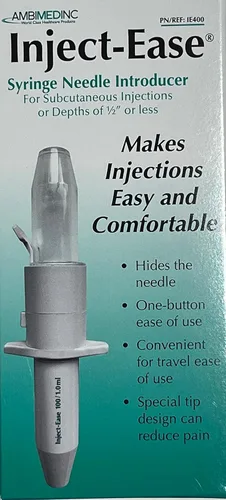 Vista 2 de Inyector Automático de Jeringa Ambimedinc para Inyecciones Subcutáneas o Profundidades de Aguja de 1/2 Pulgada o Menos Usando una Jeringa