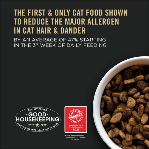 Vista 2 de Purina Pro Plan LiveClear - Alimento seco para gatos adultos con probióticos para reducir la piel y el estómago sensibles de pavo y arroz