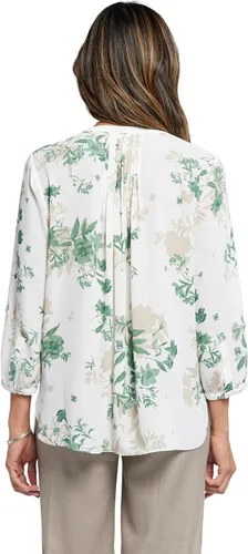 Vista 2 de Blusa petite para mujer con manga 3/4 de la marca NYDJ Alicia Glen