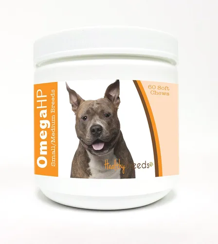 Vista 67 de Healthy Breeds Affenpinscher Omega HP - Masticables suaves para piel y pelaje, 60