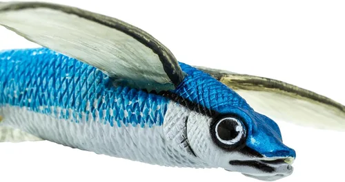 Vista 5 de Safari Ltd. Figura de pez volador, figura detallada de plástico de 7 pulgadas, divertido juguete educativo para niños, niñas y niños a partir de 18
