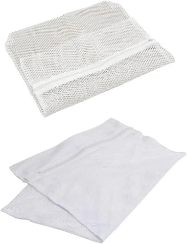 Vista 2 de 2 bolsas de lavado de ropa con cremallera 10X12 malla de red delicada sujetador ropa