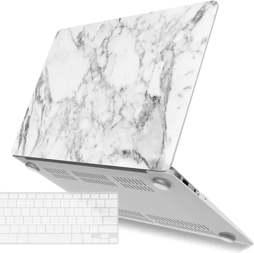 Vista 39 de IBENZER - Funda compatible con MacBook Air de 11 pulgadas, modelo A1370 A1465, funda de plástico suave al tacto, rígida, en paquete con funda
