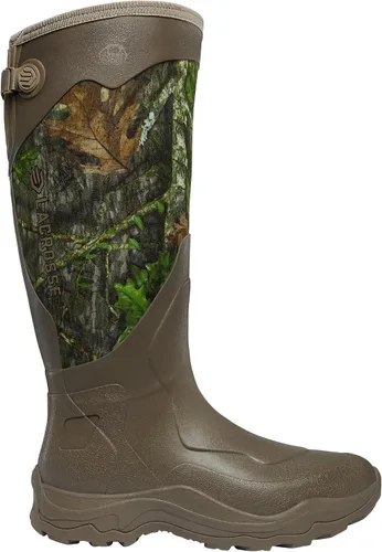 Vista 16 de LaCrosse Botas de serpiente Alpha Agility de 17 pulgadas para hombre con goma impermeable, suela de EVA y protección de dedos de serpiente