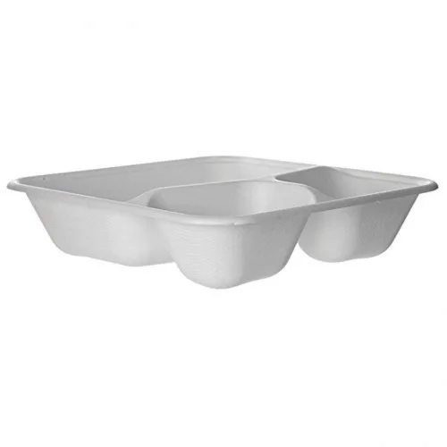 Vista 9 de Eco-Products - Contenedores compostables de 5 pulgadas para llevar, tapas de cúpula verde transparente, caja de 400, se adapta a cajas cuadradas
