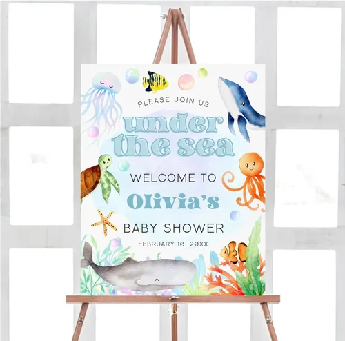 Vista 12 de Letrero de bienvenida para baby shower, personalizado, tema de dinosaurio para eclosionar, varios tamaños