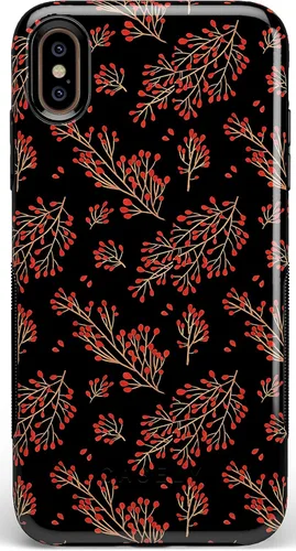 Vista 23 de Casely Funda para iPhone Xs Max Funda con estampado de festival (solo buenas vibraciones)