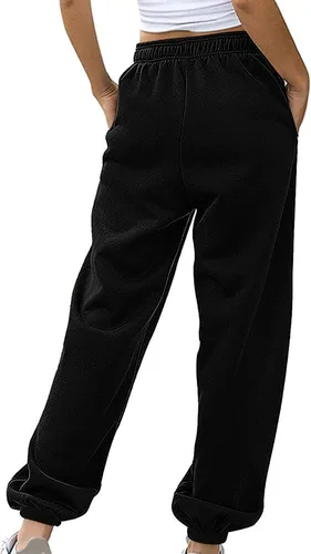 Vista 5 de Pantalones deportivos de ocio para mujer, con estampado de pavo y Acción de Gracias, pantalones deportivos con cordón elástico en la cintura