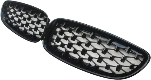 Vista 6 de Un par de diamantes estilo coche parachoques delantero riñón parrilla parrilla para BMW Z4 E89 2009-2016 auto accesorios coche styling decoración