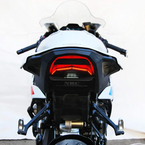 Vista 5 de New Rage Cycles Eliminador de guardabarros compatible con BMW S1000RR (2023-presente) modelo estándar de EE. UU