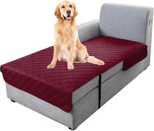 Vista 34 de Fundas impermeables para sillas reclinables, fundas reclinables para perros y mascotas, lavable, antideslizante, funda para silla reclinable