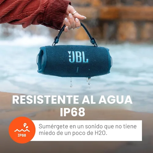Vista 6 de JBL Charge 6 (negro) + paquete con funda protectora rígida divvi! (negro)