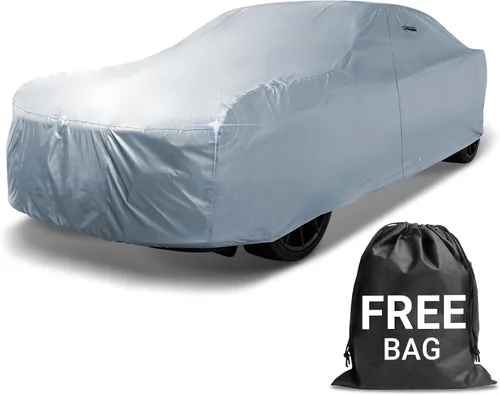 Vista 12 de iCarCover Compatible con Chevy Impala 1994-1996 Cubierta de Coche para Automóviles Acolchada de Ajuste Perfecto Cubierta Exterior Completa