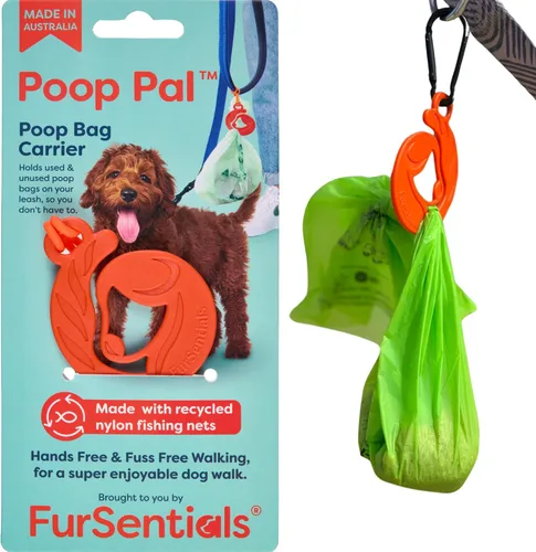 Vista 11 de Soporte para bolsa de excrementos de perro para correa, transportador de bolsas de excremento de perro usado, accesorio manos libres, se fija a
